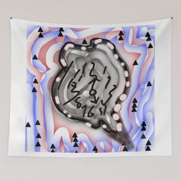 Item preview, Hard Rock Melting Time Clock Painting.  designed and sold by AWADHESH  CHAURASIA.