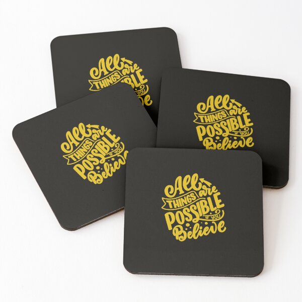 Item preview, Golden Elegance: Calligraphic Motivational Art designed and sold by Ace Apparel  Attire.