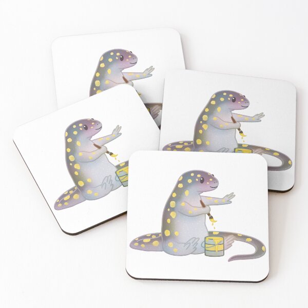 Item preview, Spotted Salamander Painting on Spots designed and sold by Nick Garnhart.