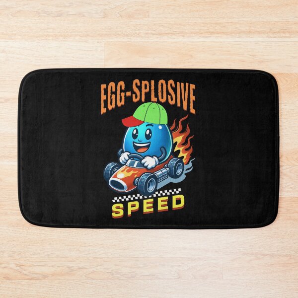 Item preview, Egg-Splosive Speed Funny Cute Easter Egg Racing Race Car Easteregg Racer designed and sold by CarantinedChaos.