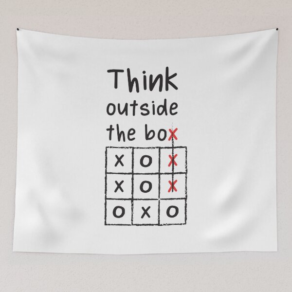 Item preview, Think Outside The Box designed and sold by samuartshop.