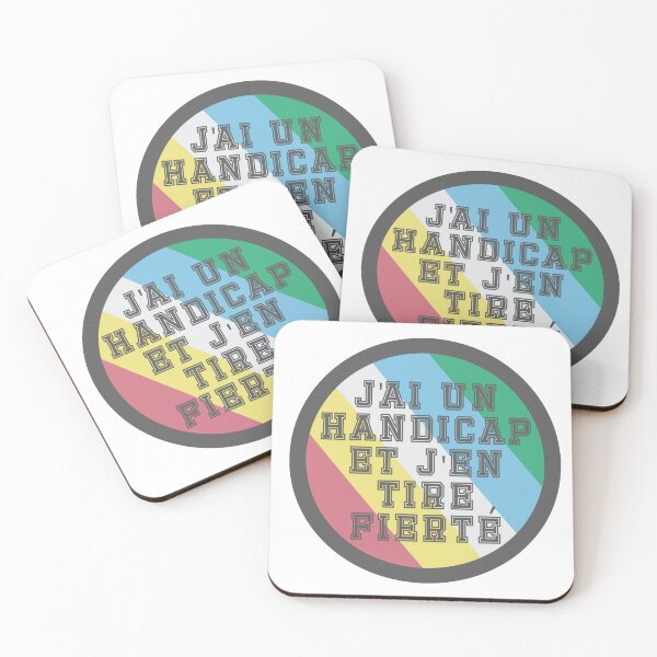 Item preview, Jai un handicap et j'en tire fierté designed and sold by Becky-Marie.
