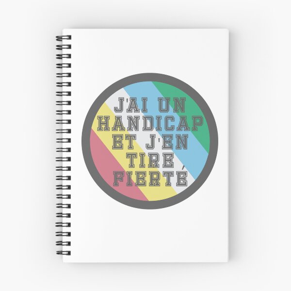 Item preview, Jai un handicap et j'en tire fierté designed and sold by Becky-Marie.
