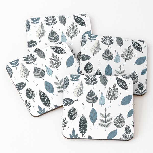 Item preview, Leaves pattern designed and sold by Znikoma.