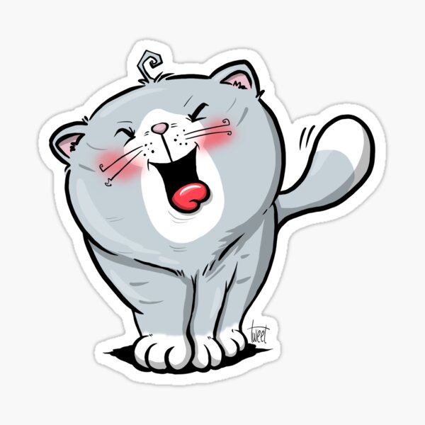 Charlie the Cat Sticker