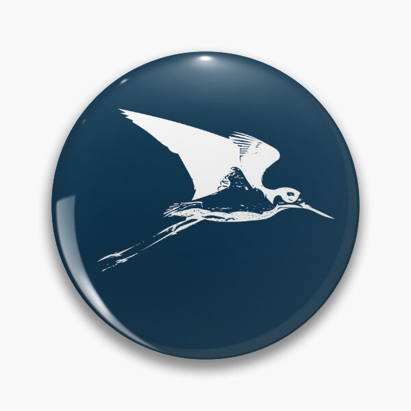 Item preview,  Black Necked Stilt White Design  designed and sold by designsasstultd.
