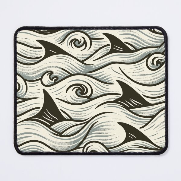 Item preview, Whales Serenity Swirls: Nautical Waves adventure Illustration designed and sold by toobel.