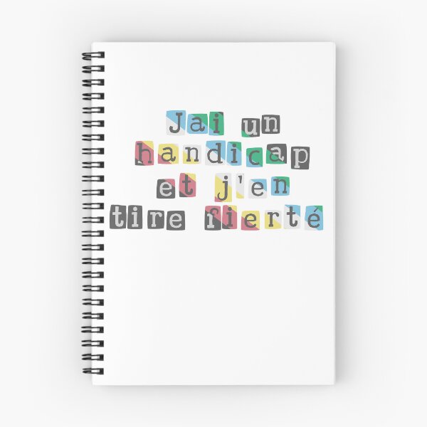 Item preview, Jai un handicap et j'en tire fierté designed and sold by Becky-Marie.