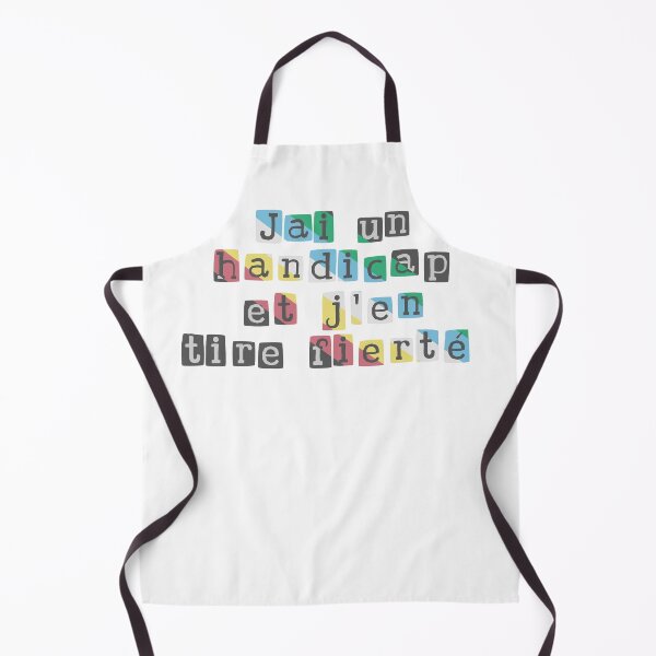 Item preview, Jai un handicap et j'en tire fierté designed and sold by Becky-Marie.