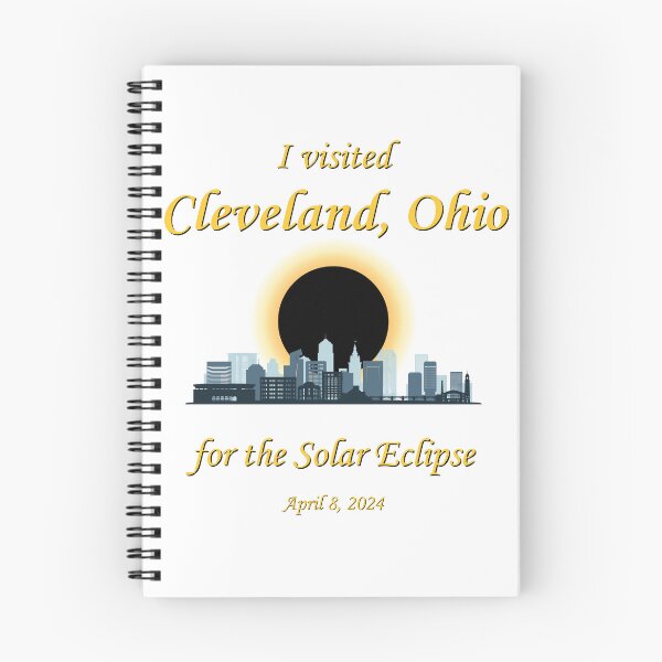 Item preview, 2024 Eclipse Souvenir - Cleveland - Blue  designed and sold by CeratopsArt.