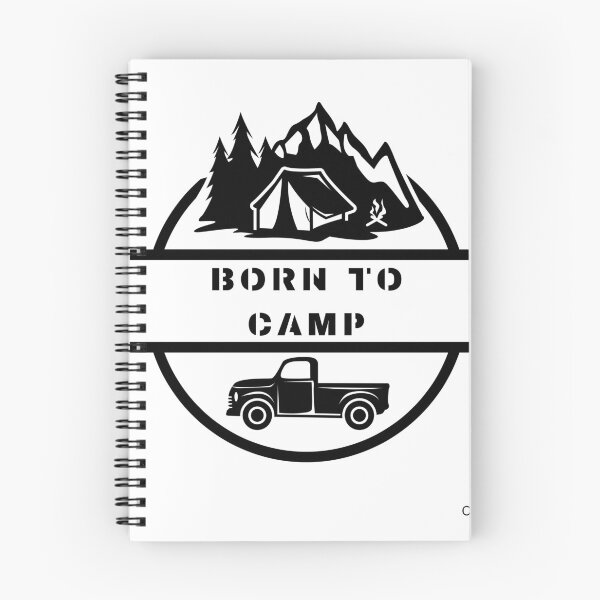 Item preview, Title: Hill Yeah! Born to Camp Adventure Awaits designed and sold by clecticuk.