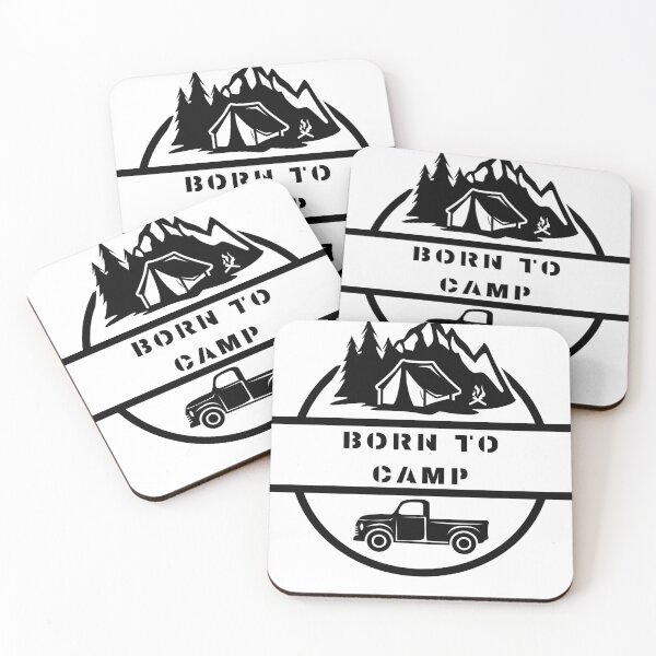Item preview, Title: Hill Yeah! Born to Camp Adventure Awaits designed and sold by clecticuk.