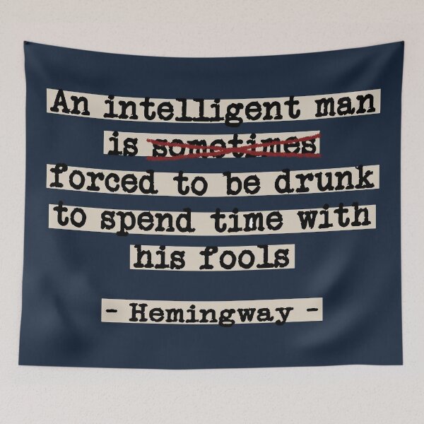 Item preview, Correcting Hemingway designed and sold by 300Spikes.