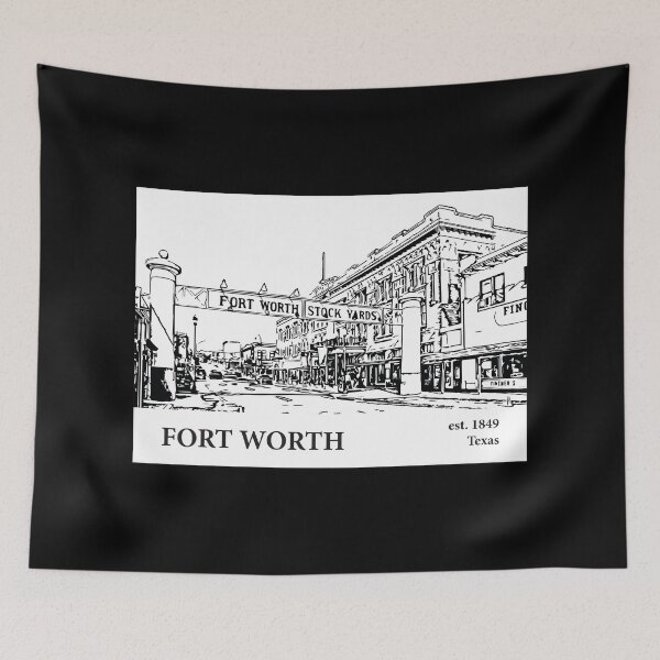 Item preview, Fort Worth Texas designed and sold by Lakeric Cityscapes.
