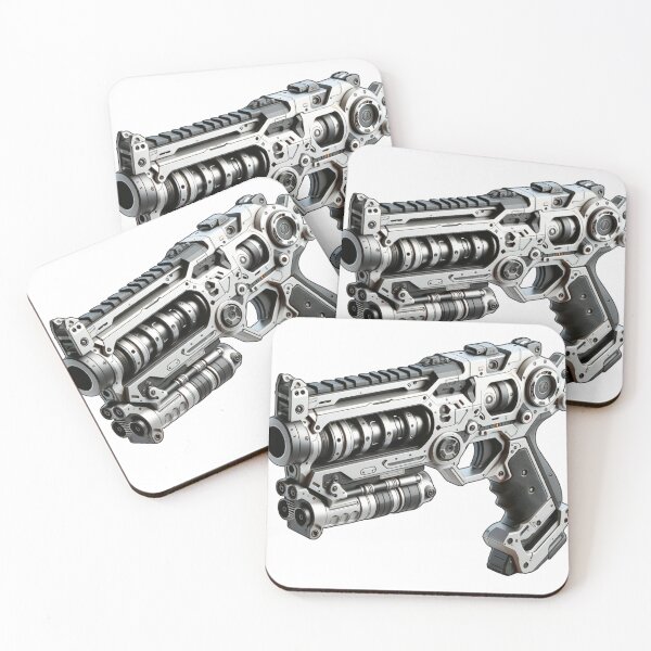 Item preview, Blaster Gun Laser Pistol Science Fiction Firearm Space designed and sold by kylmllr101684.