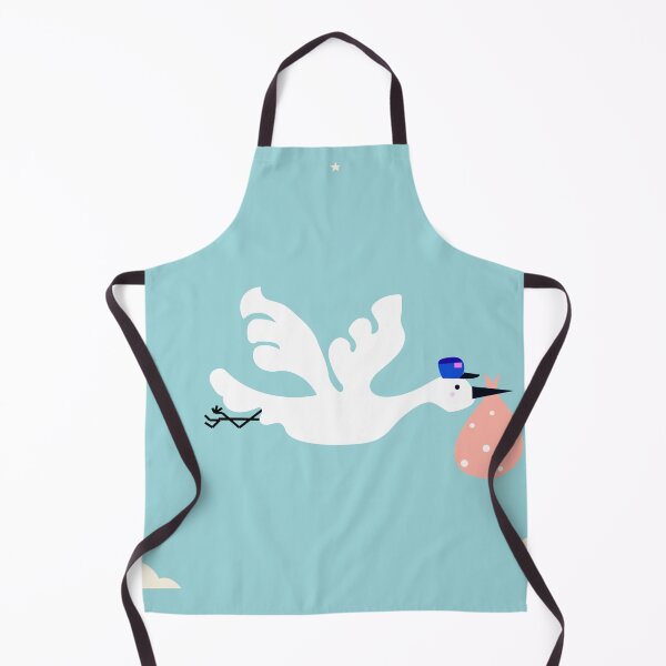 Item preview, The Beloved Baby Delivery Bird Stork Vector Art designed and sold by AtonuHaque.