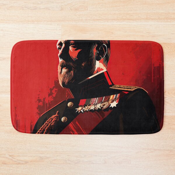 Item preview, King Edward VII | Red minimalism designed and sold by ComicsFactory.