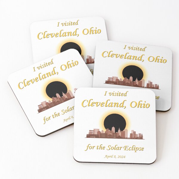 Item preview, 2024 Eclipse Souvenir - Cleveland - Red designed and sold by CeratopsArt.