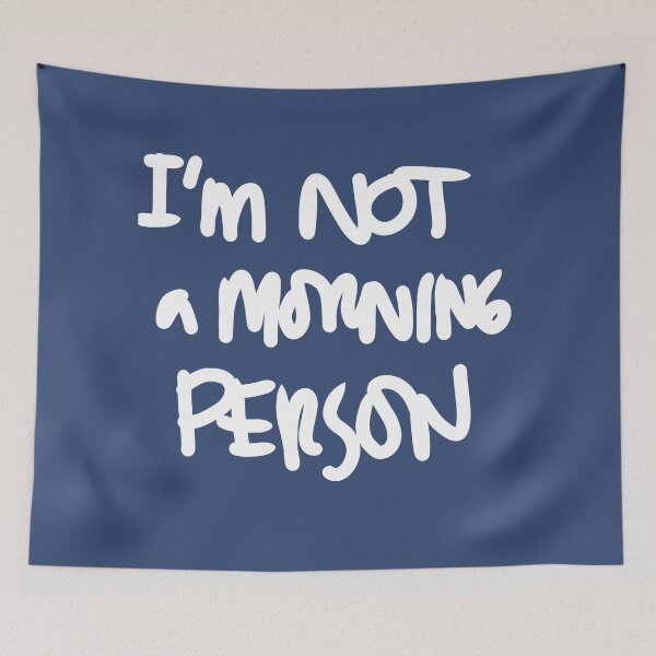 Item preview, Im not a morning  person  designed and sold by swizzytoes.