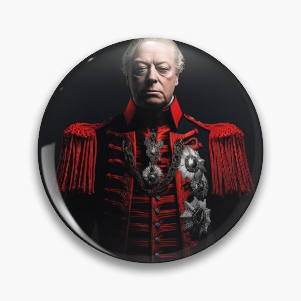 Item preview, King George III | Red minimalism designed and sold by ComicsFactory.
