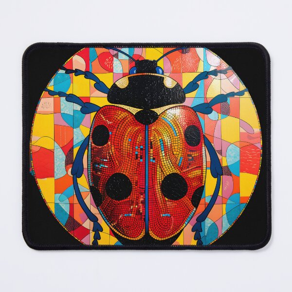 Item preview, Abstract Elegance: Ladybug's Intrigue designed and sold by AI-Only Creations.