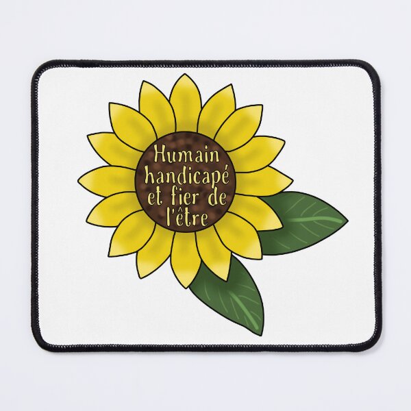 Item preview, Humain handicapé et fier de l'être designed and sold by Becky-Marie.