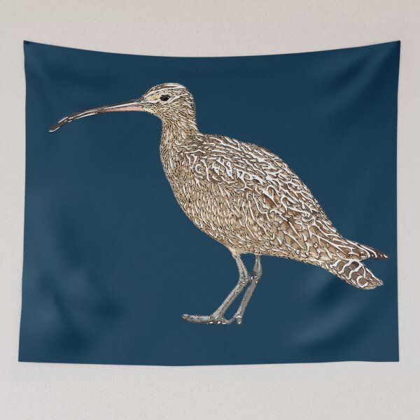 Item preview, Whimbrel White Alternate Design  designed and sold by designsasstultd.