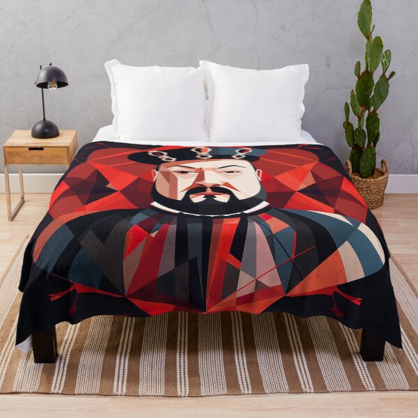 Item preview, King Henry VIII | Red minimalism designed and sold by ComicsFactory.