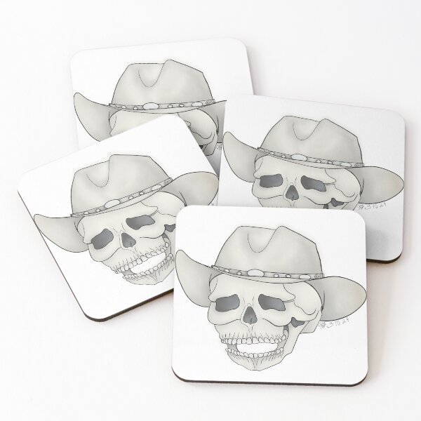 Item preview, cowboy skull  designed and sold by tieflingthief.