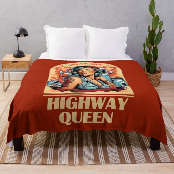 Item preview, Highway Queen - Graphic Design For Trucking Girls designed and sold by TMBTM.