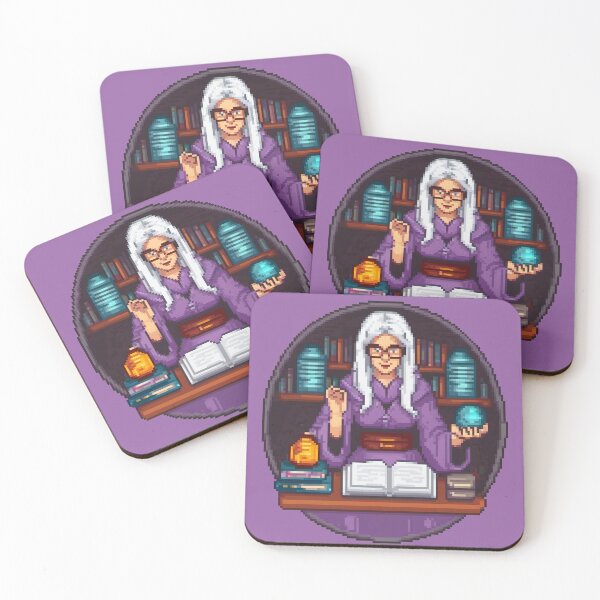Item preview, Arcane Librarian Pixel designed and sold by Pixelartshirt.