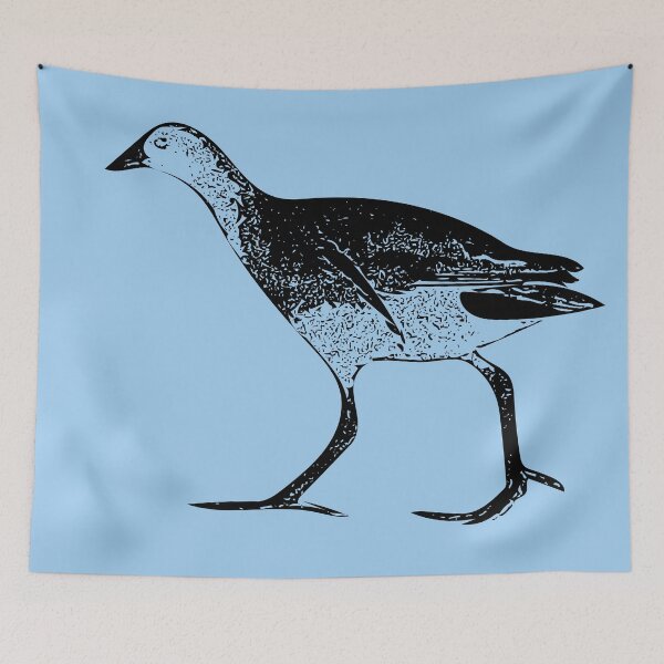 Item preview, Common Gallinule Black Design  designed and sold by designsasstultd.