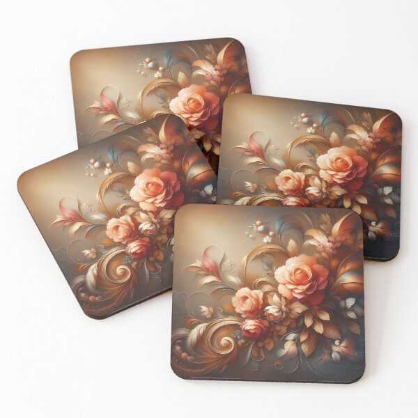 Item preview, Elegance in Bloom: Ornate Floral Symphony designed and sold by Vitalka-uk.