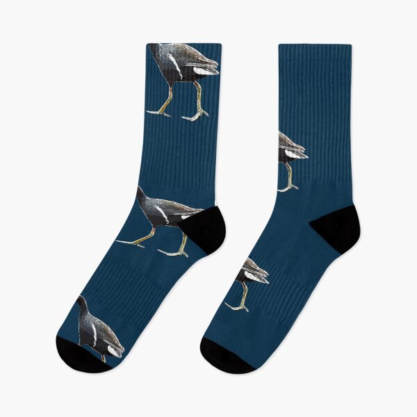 Item preview, Common Gallinule White Alternate Design  designed and sold by designsasstultd.