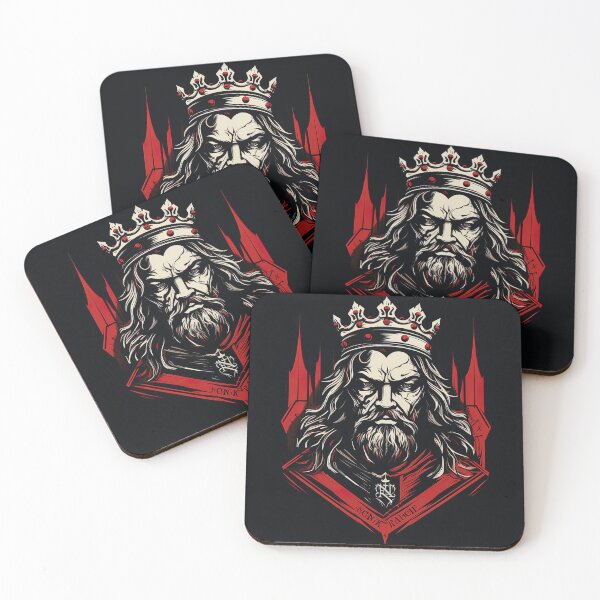 Item preview, King Richard the Lion | Red minimalism designed and sold by ComicsFactory.
