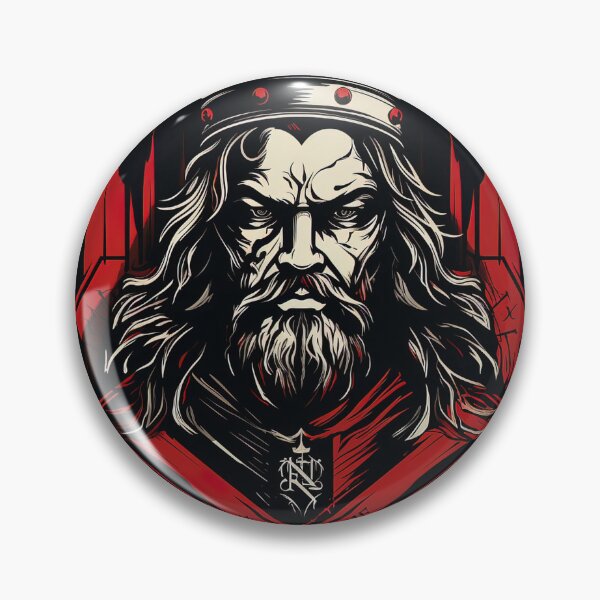 Item preview, King Richard the Lion | Red minimalism designed and sold by ComicsFactory.