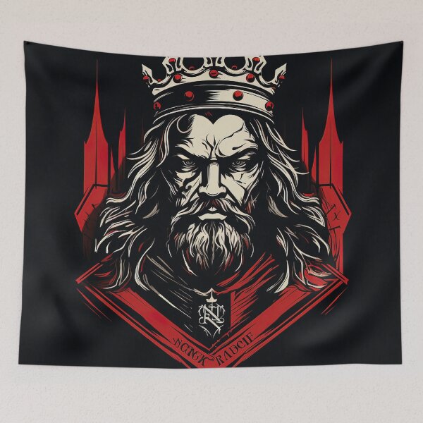 Item preview, King Richard the Lion | Red minimalism designed and sold by ComicsFactory.