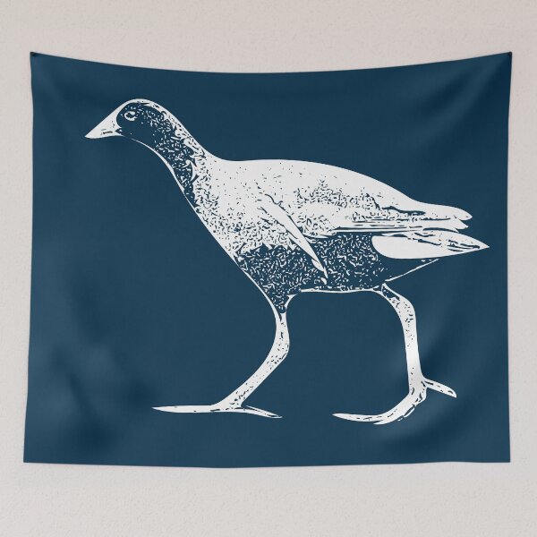 Item preview, Common Gallinule White Design  designed and sold by designsasstultd.
