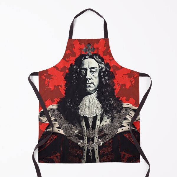 Item preview, King William III | Red minimalism designed and sold by ComicsFactory.
