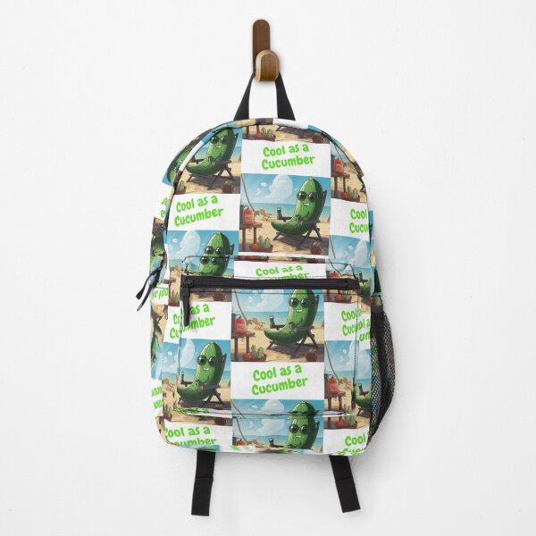 Item preview, Beach Please! This Cool Cucumber Means Business designed and sold by clecticuk.