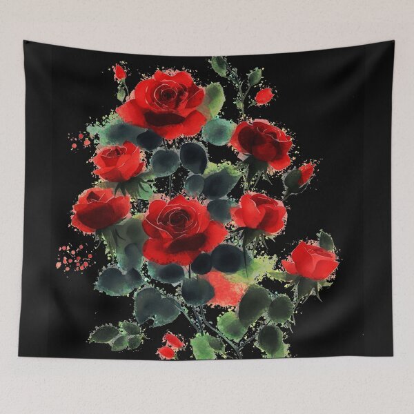 Item preview, The Flowers Roses Black designed and sold by Helios Be. Lavsh.