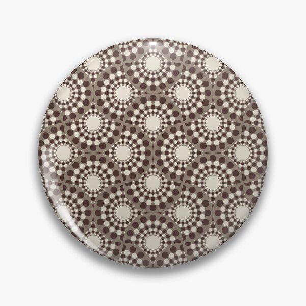 Item preview, Chocolate Drops Night Swim and Molasses Dot Mandala Fans designed and sold by Triplicate Limited.