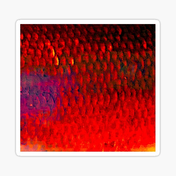 Vista previa del artículo con la obra «Escamas Chub de color fuego», diseñado y vendido por CJRPics.