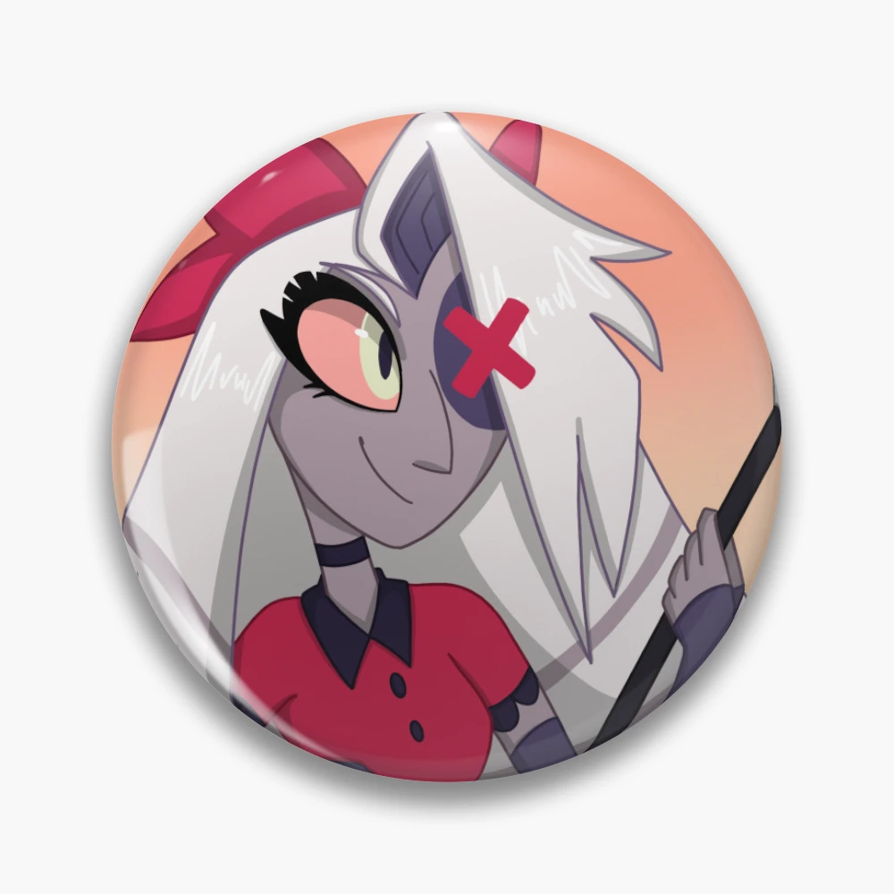 Hazbin Hotel Vaggie(ヴァギー)ピンズ Hazbin Hotel Charlie Xox Vaggie Enamel Pins - Individual or