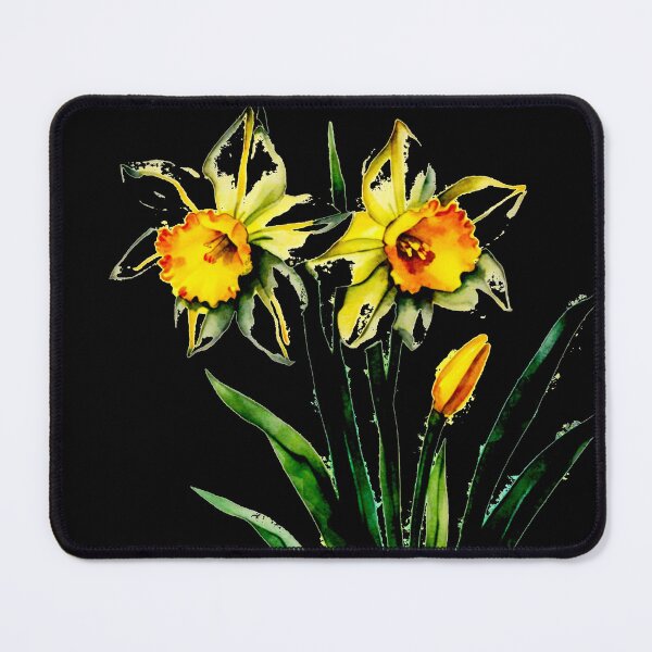 Item preview, The Flowers Narcissus black designed and sold by Helios Be. Lavsh.