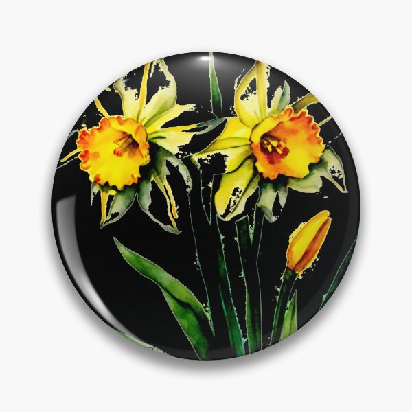 Item preview, The Flowers Narcissus black designed and sold by Helios Be. Lavsh.