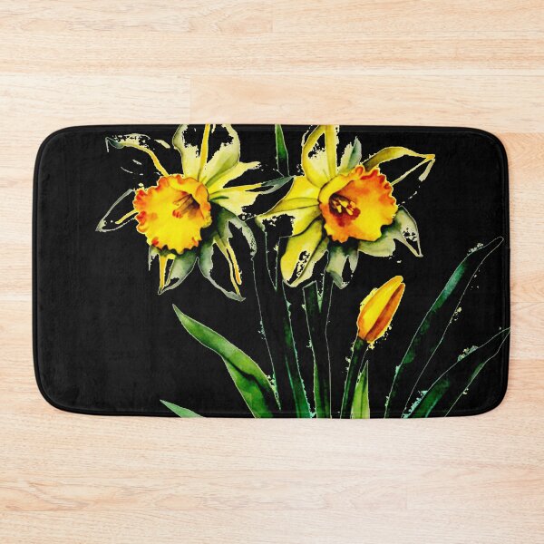 Item preview, The Flowers Narcissus black designed and sold by Helios Be. Lavsh.