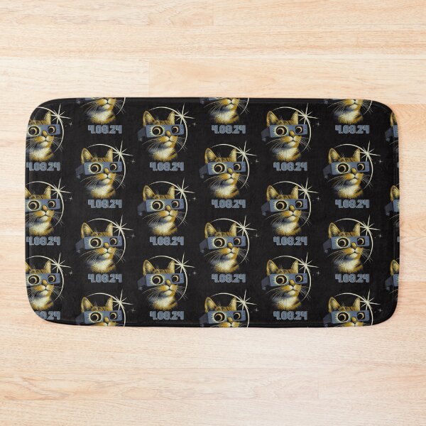 Item preview, Cosmic Cat Solar Eclipse Viewing - April 2024 Event  designed and sold by AwakenedSoul.