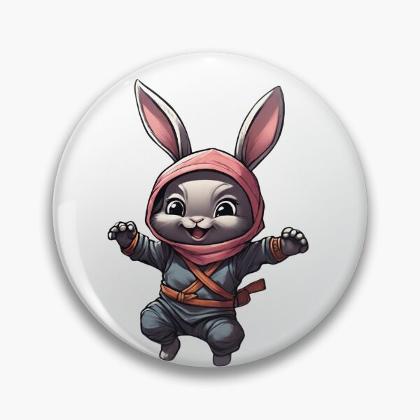 Item preview, Elektra, the Ninja Bunny designed and sold by Lhdigitaldesign.