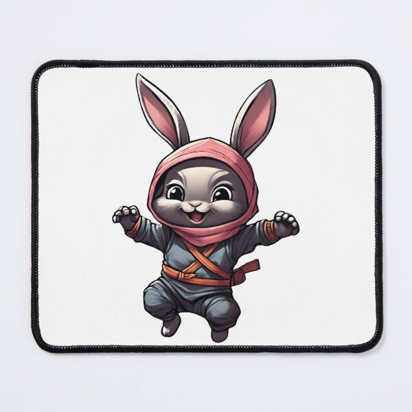 Item preview, Elektra, the Ninja Bunny designed and sold by Lhdigitaldesign.